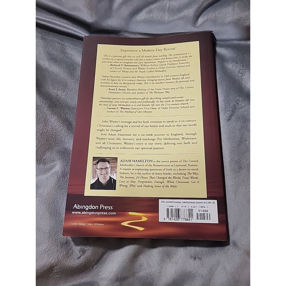 Revival : Faith As Wesley Lived It by Adam Hamilton (2014,‎ Trade Paperback) - Picture 2 of 4